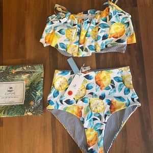 Cupshe high waisted bikini